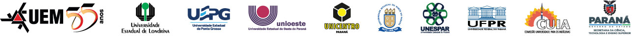 Logotipos das instituições